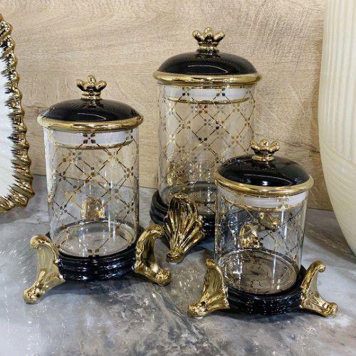 پا سماوری و شکلات خوری شیشه ای ترکیه